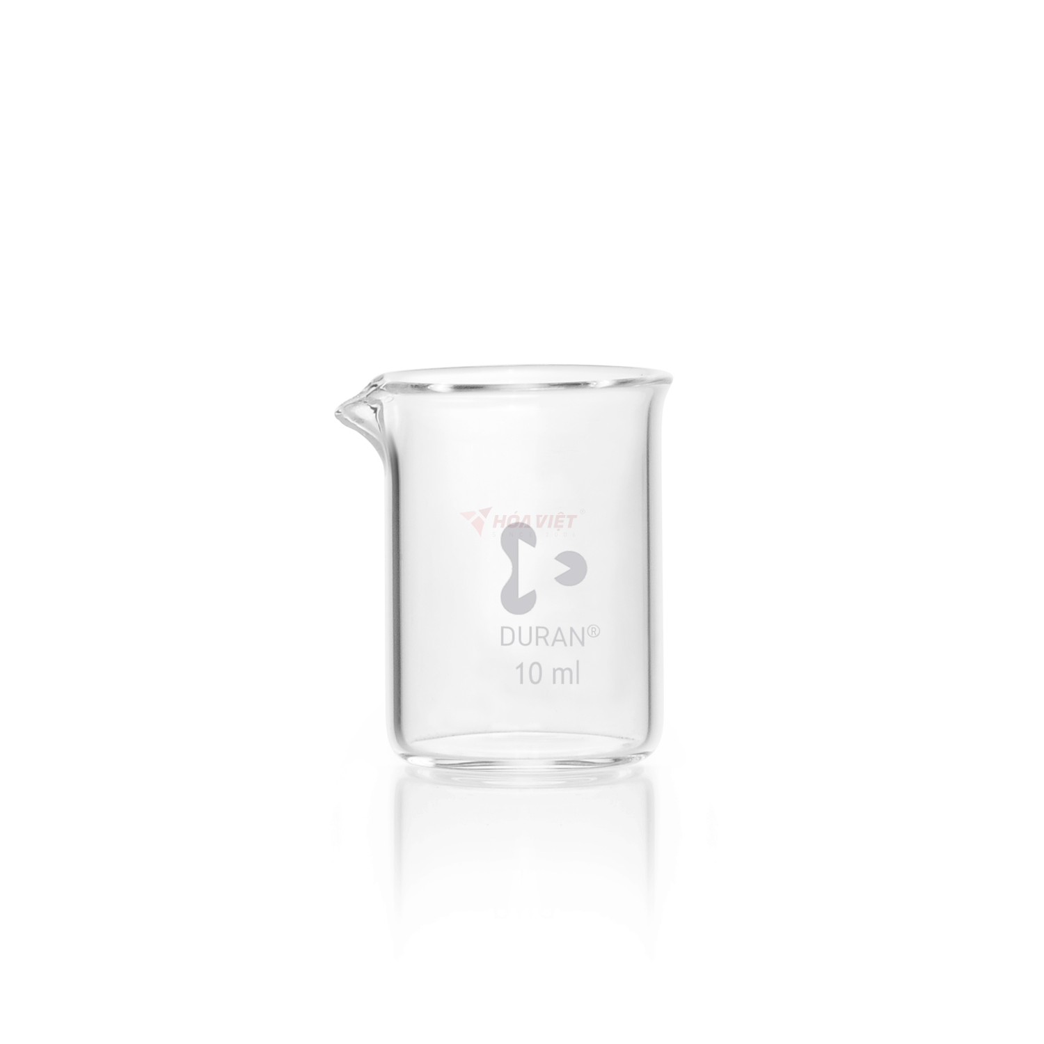 Cốc thủy tinh thí nghiệm DURAN® 10 ml dạng thấp có mỏ rót, không vạch chia Cốc thủy tinh thí nghiệm DURAN® 10 ml dạng thấp có mỏ rót, không vạch chia