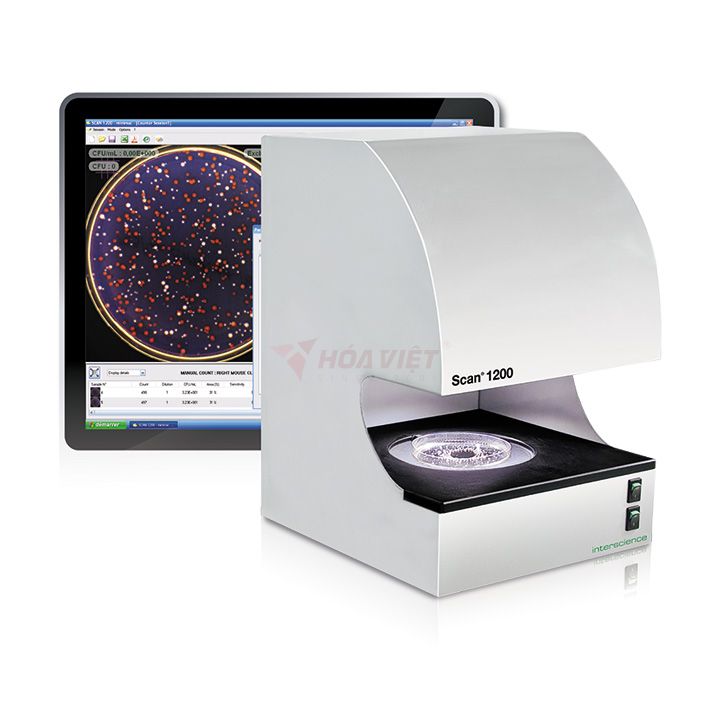 Máy đếm khuẩn lạc tự động HD INTERSCIENCE Scan1200 Máy đếm khuẩn lạc tự động HD INTERSCIENCE Scan1200