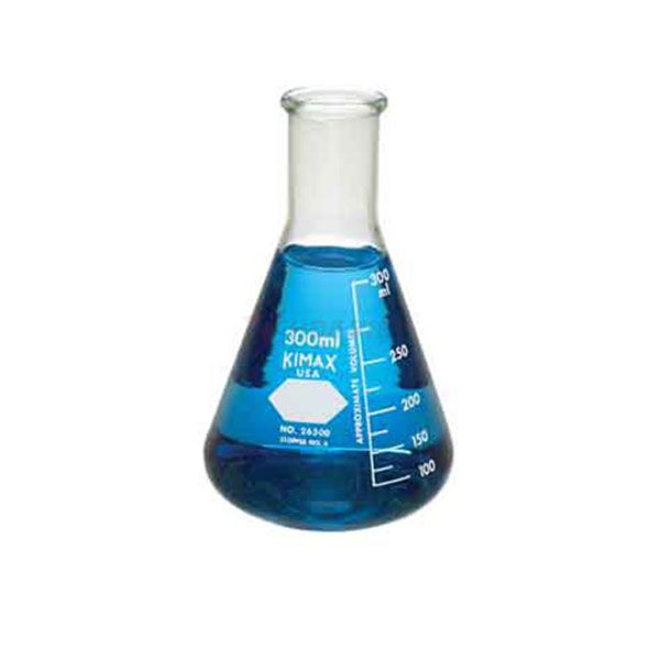 Bình tam giác thủy tinh Kimble-DWK 1000ml cổ hẹp Bình tam giác thủy tinh Kimble-DWK 1000ml cổ hẹp