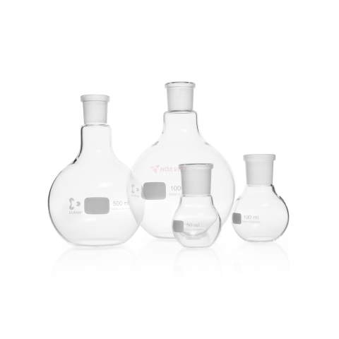 Bình cầu đáy phẳng DURAN® 500 ml cổ nhám NS 29/32 – Flat Bottom Flask