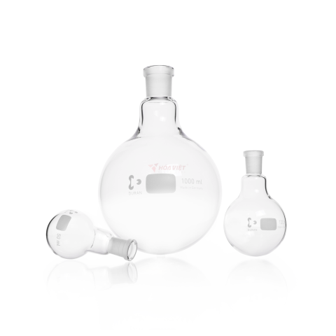 Bình cầu đáy tròn DURAN® 250 ml cổ nhám NS 29/32 – Round Bottom Flask