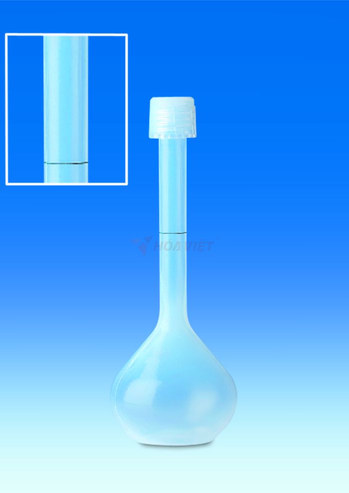 Bình định mức nhựa PFA Vitlab 100ml class A Bình định mức nhựa PFA Vitlab 100ml class A