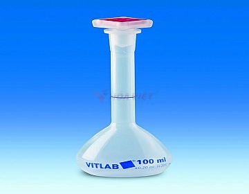 Bình định mức nhựa PP Vitlab 25ml class B