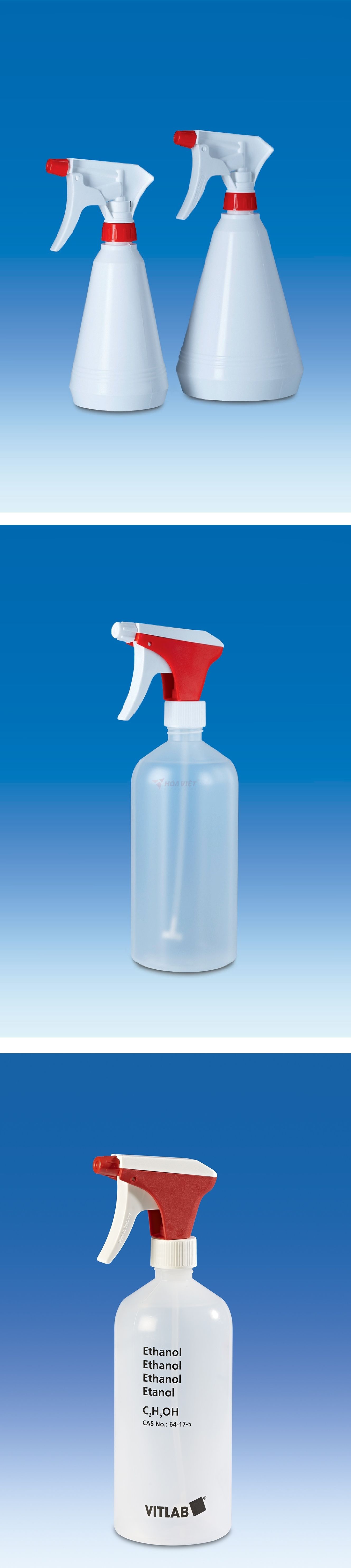 Bình phun sương PP Vitlab 1000ml Bình phun sương PP Vitlab 1000ml