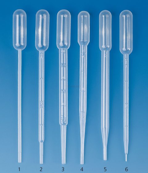 Ống hút pasteur nhựa PE-LD Vitlab 2ml