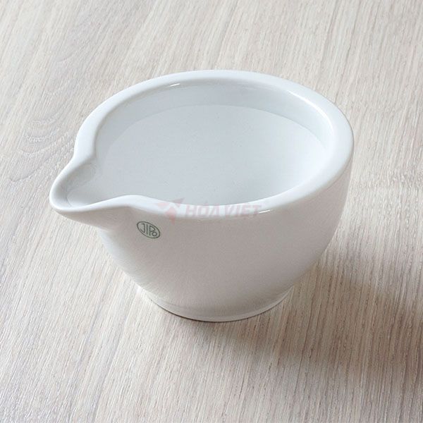 Cối sứ nhám Jipo 1200ml không tráng men 829a/5 đk 178x110mm Cối sứ nhám Jipo 1200ml không tráng men 829a/5 đk 178x110mm