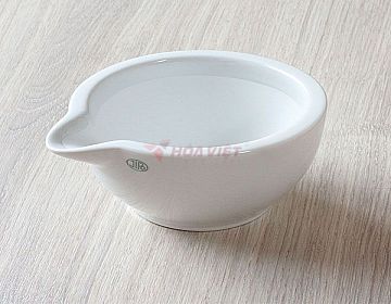 Cối sứ trơn Jipo 730ml không tráng men 829b/4 đk 152x95mm