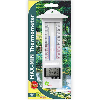 Nhiệt kế Max/Min Alla -40 +50°C/-40+120°F Nhiệt kế Max/Min Alla -40 +50°C/-40+120°F