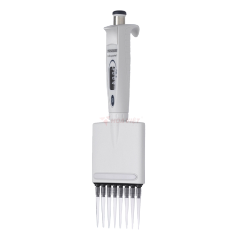 Dụng cụ hút mẫu micropipette Hirschmann 0.5-10ul 8 kênh Dụng cụ hút mẫu micropipette Hirschmann 0.5-10ul 8 kênh