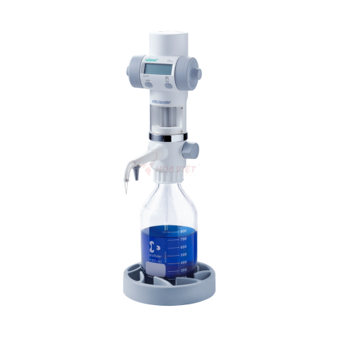 Buret điện tử Hirschmann 10ml hiển thị số Buret điện tử Hirschmann 10ml hiển thị số