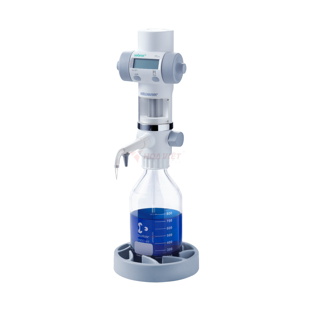 Buret điện tử Hirschmann 10ml hiển thị số Buret điện tử Hirschmann 10ml hiển thị số