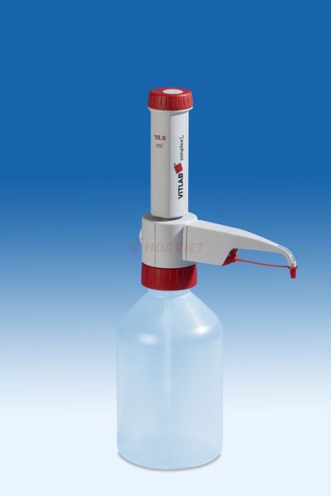 Ống định lượng Dispenser Vitlab simplex² cố định 10ml