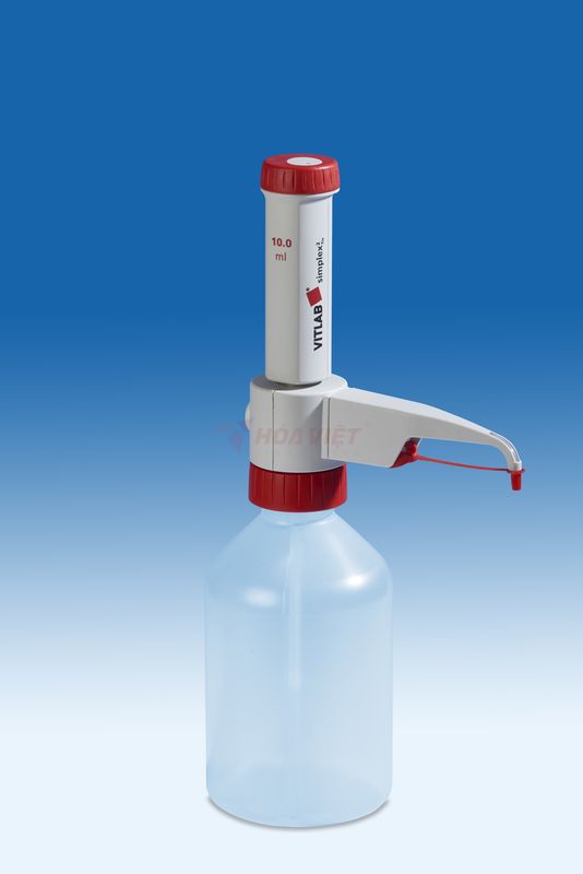 Ống định lượng Dispenser Vitlab simplex² cố định 10ml Ống định lượng Dispenser Vitlab simplex² cố định 10ml