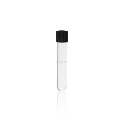 Ống nghiệm nuôi cấy dùng một lần 16 × 100 mm, nắp vặn GL18, có gioăng cao su – Disposable Culture Tube Ống nghiệm nuôi cấy dùng một lần 16 × 100 mm, nắp vặn GL18, có gioăng cao su – Disposable Culture Tube