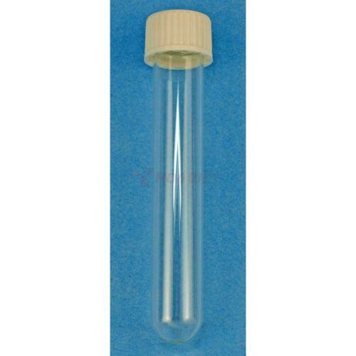 Ống nghiệm thủy tinh Assistent 16x100mm nắp vặn trắng Ống nghiệm thủy tinh Assistent 16x100mm nắp vặn trắng