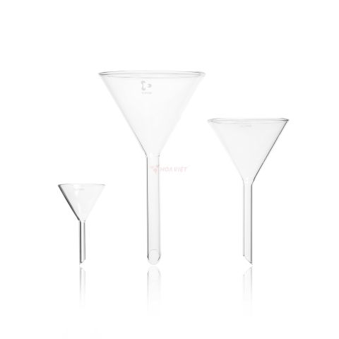 Phễu thủy tinh DURAN® Ø80 mm, cuống ngắn
