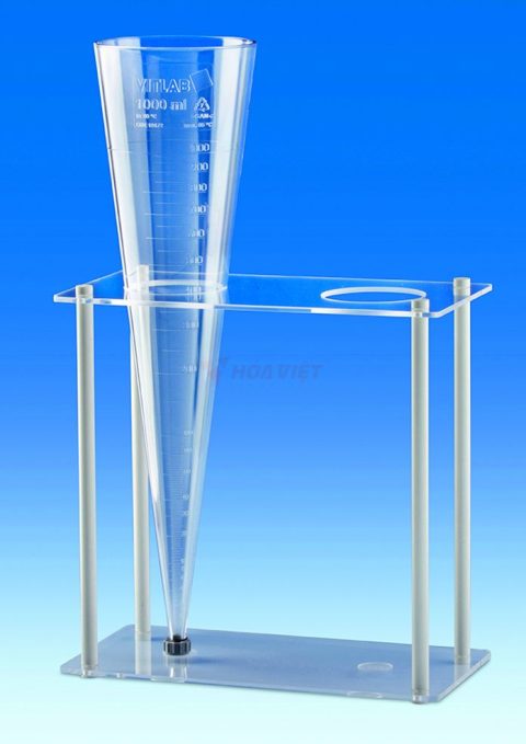 Giá đỡ phễu Imhoff Vitlab 2 vị trí Giá đỡ phễu Imhoff Vitlab 2 vị trí