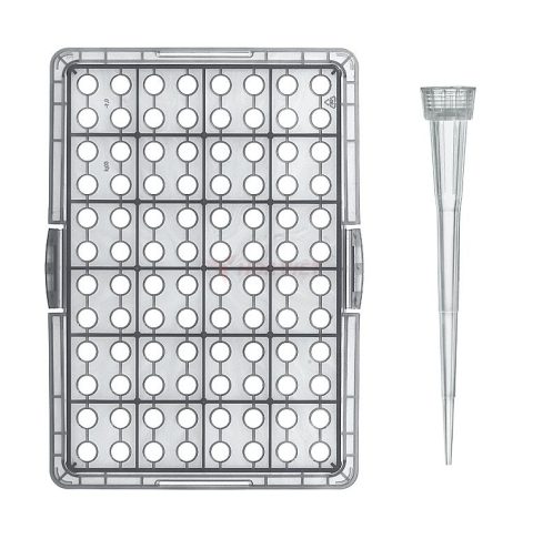 Đầu tip trắng Vitlab 0.5-20ul 1000 cái/gói Đầu tip trắng Vitlab 0.5-20ul 1000 cái/gói