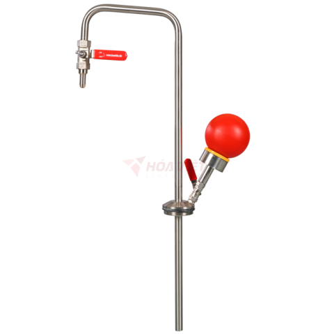 Burkle manual solvent pump, length 60cm