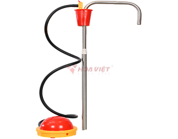 Burkle OTAL foot pump V2A, dia. 18mm
