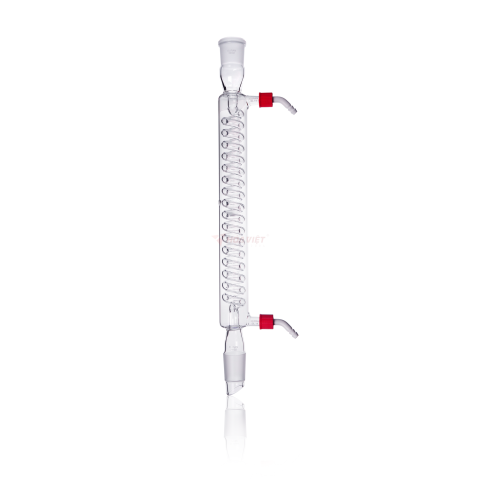 Ống sinh hàn xoắn DURAN® NS 29/32, dài áo nước 300 mm, đầu nối ống nước vặn ren Ống sinh hàn xoắn DURAN® NS 29/32, dài áo nước 300 mm, đầu nối ống nước vặn ren