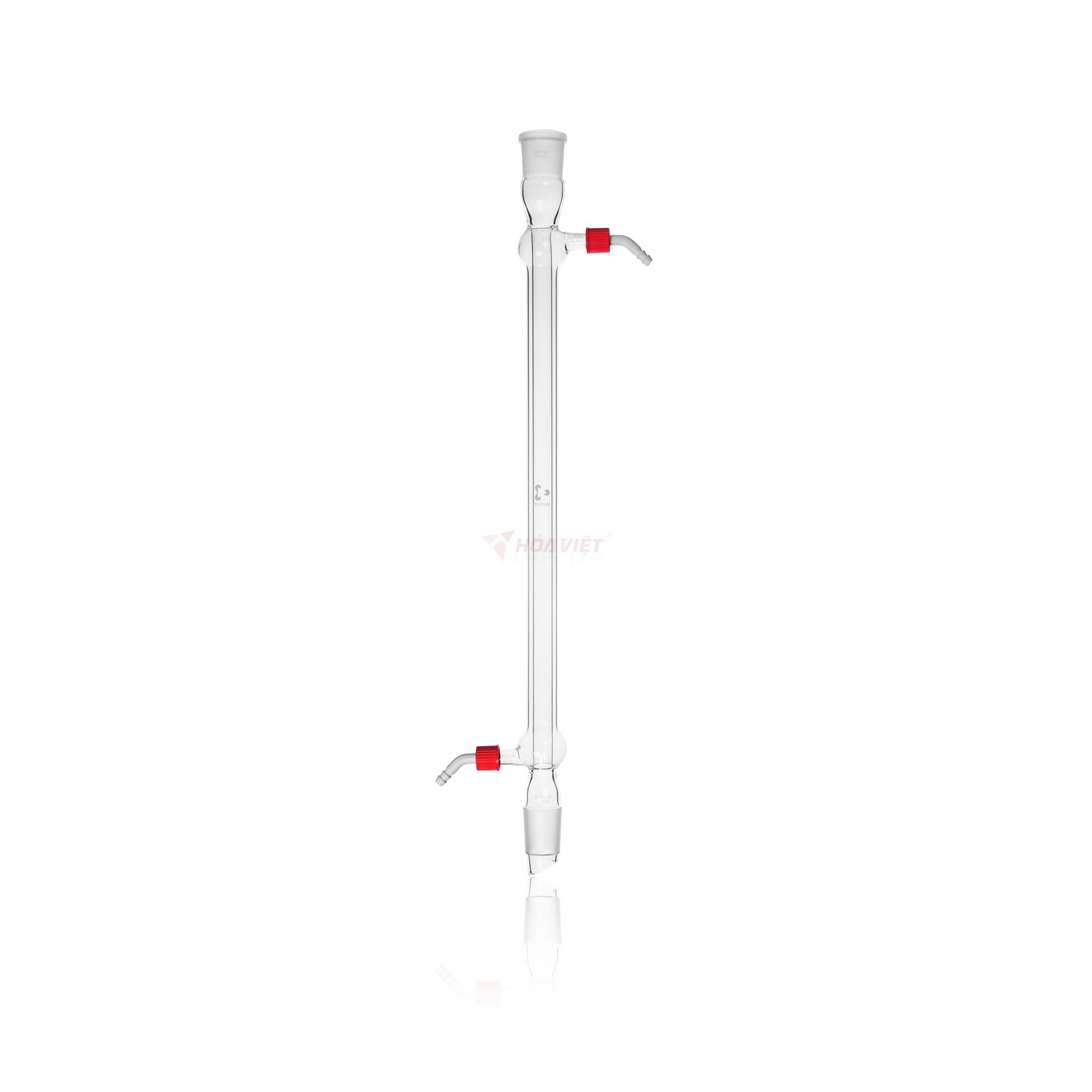 Ống sinh hàn Liebig DURAN® NS 29/32, dài áo nước 400 mm, đầu nối ống nước vặn ren Ống sinh hàn Liebig DURAN® NS 29/32, dài áo nước 400 mm, đầu nối ống nước vặn ren