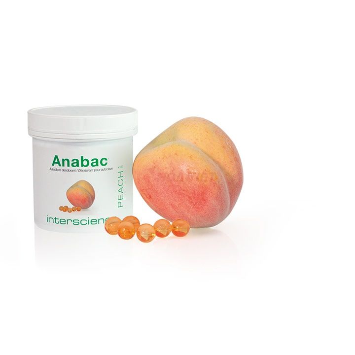 Viên khử mùi Anabac Peach Interscience 100 viên/hộp Viên khử mùi Anabac Peach Interscience 100 viên/hộp