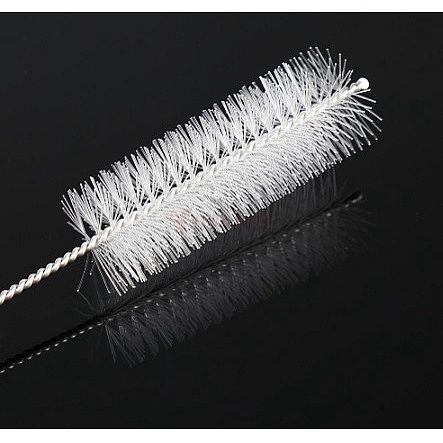 Chổi cước rửa ống nghiệm trắng 20cm