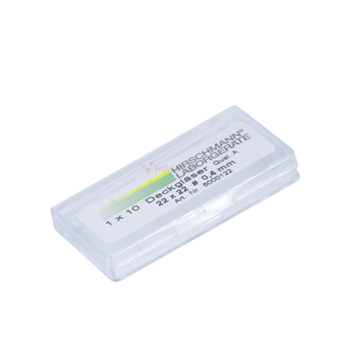 Phiến kính thủy tinh Hirschmann 20x26mm 10 cái/hộp Phiến kính thủy tinh Hirschmann 20x26mm 10 cái/hộp