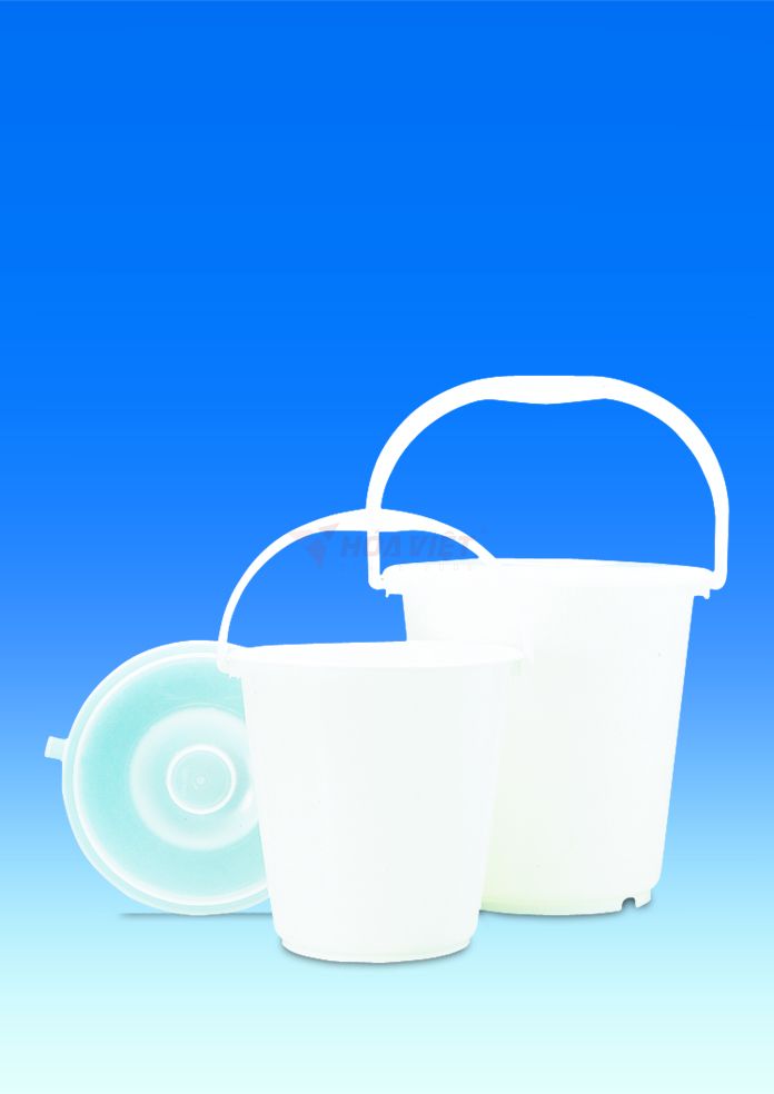 Xô nhựa PP Vitlab 10 Lít quai xách Xô nhựa PP Vitlab 10 Lít quai xách