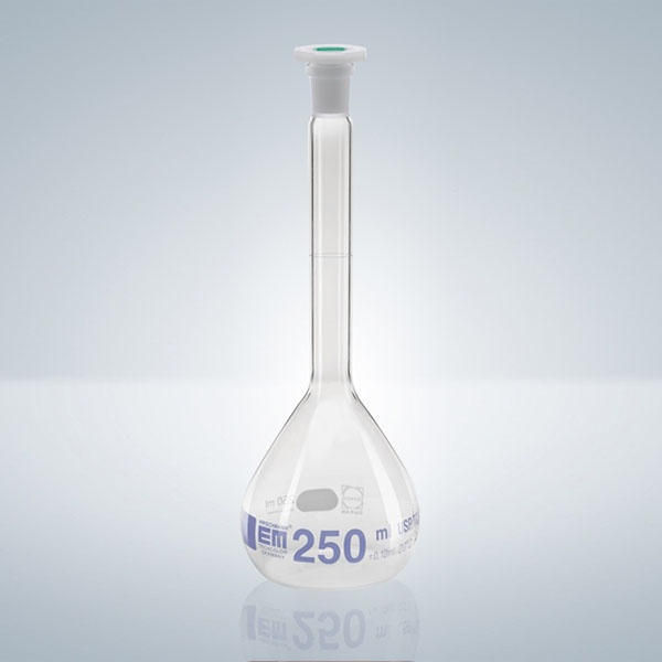Bình định mức TT Class A 25ml, nắp TT 12/21