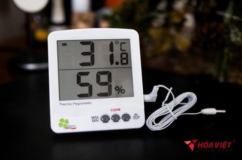 MEASUREMENT WITH ALLA FRANCE THERMO-HYGROMETERS